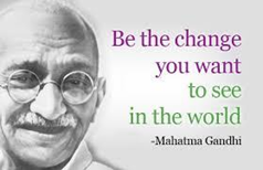 Λόγια του Mahatma Gandhi